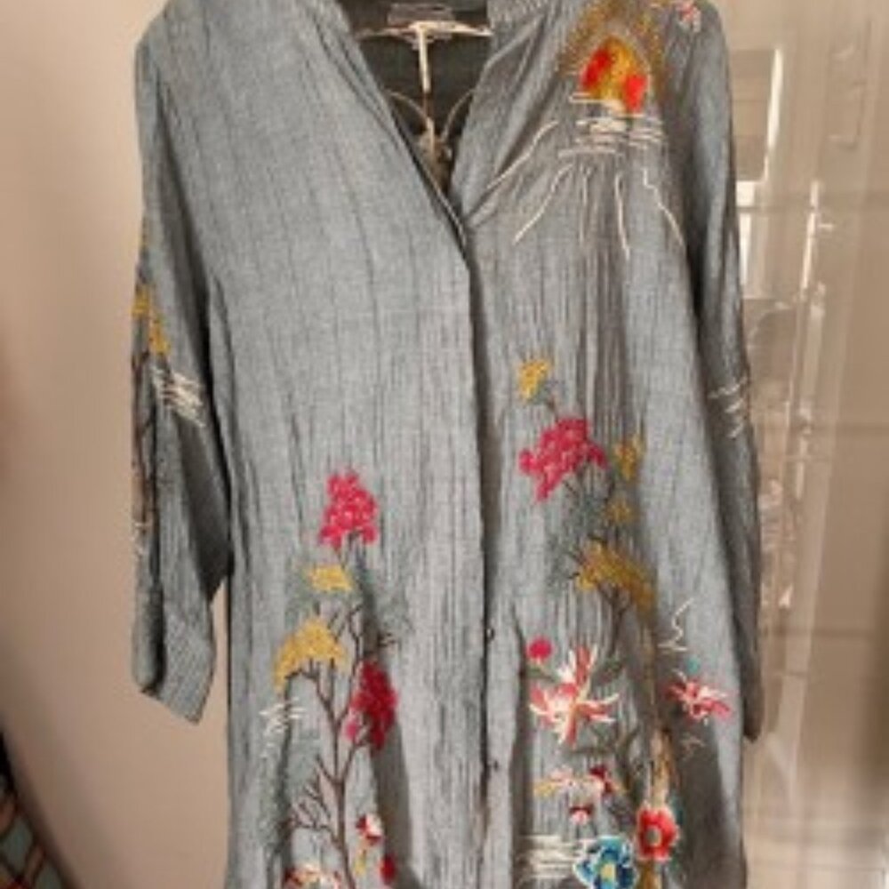 Johnny Was Tunic - L - NWT